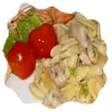 Malloreddus (gnocchetti sardi) al pesce spada